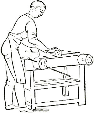 the cutting-press