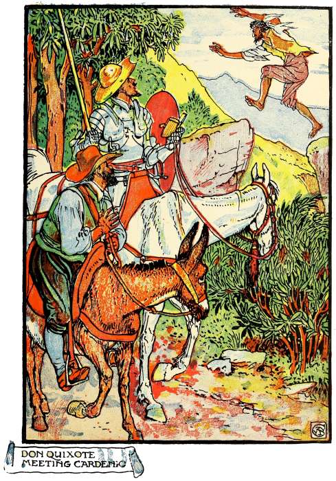 DON QUIXOTE MEETING CARDENIO