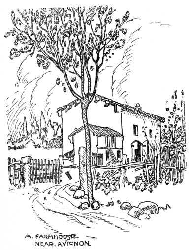 A. FARMHOUSE. NEAR. AVIGNON.