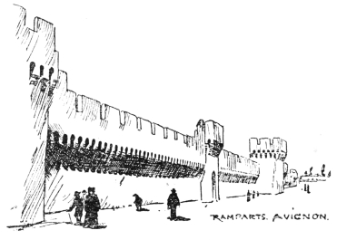 RAMPARTS. AVIGNON.