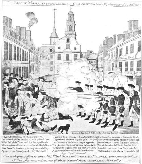 Illustration: PAUL REVERE PRINT