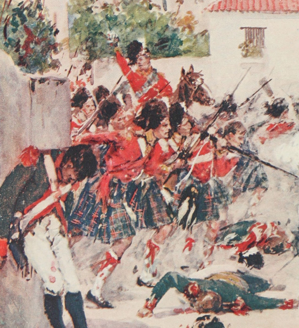 Battle scene