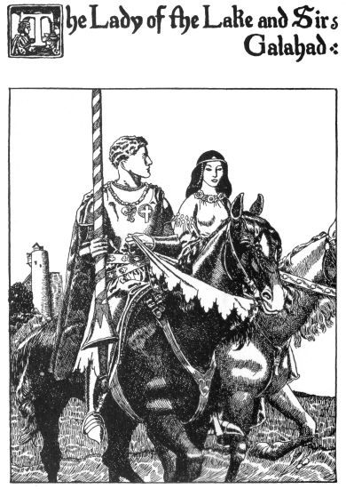 The Lady of the Lake and Sir Galahad