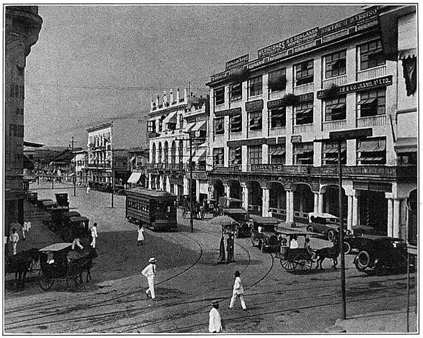 A section of Manila’s commercial district