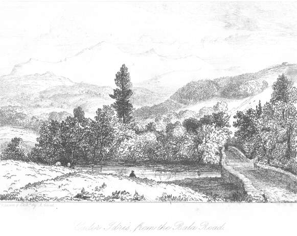 Cader Idris, from the Bala Road