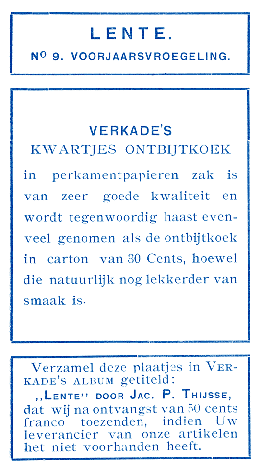 Voorjaarsvroegeling.