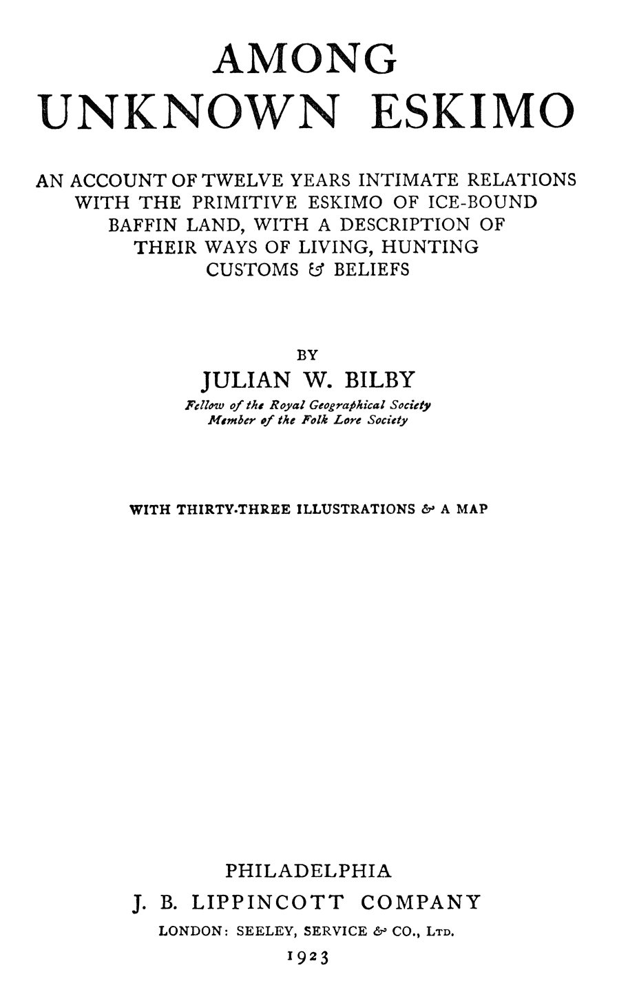 Original Title Page.