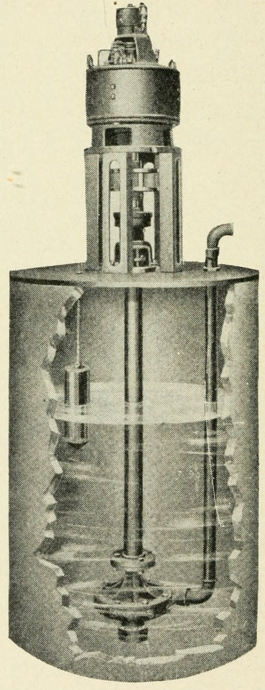 Electric-driven sump pump with 3-inch intake and 2-inch discharge which pumps manure and water at the rate of 200 gallons per minute