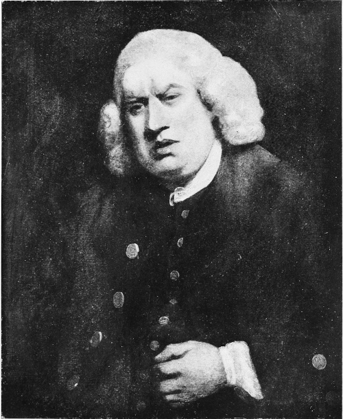 Illustration: DR. SAMUEL JOHNSON.