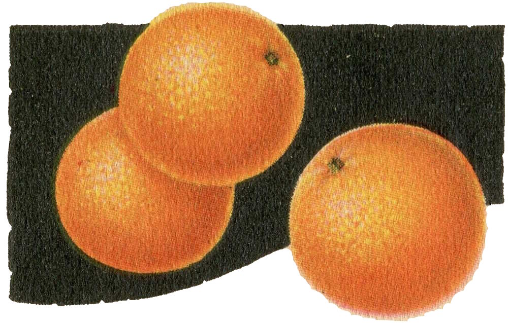 Three oranges