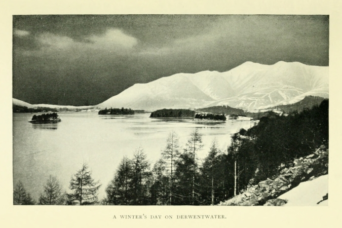 A WINTER'S DAY ON DERWENTWATER.