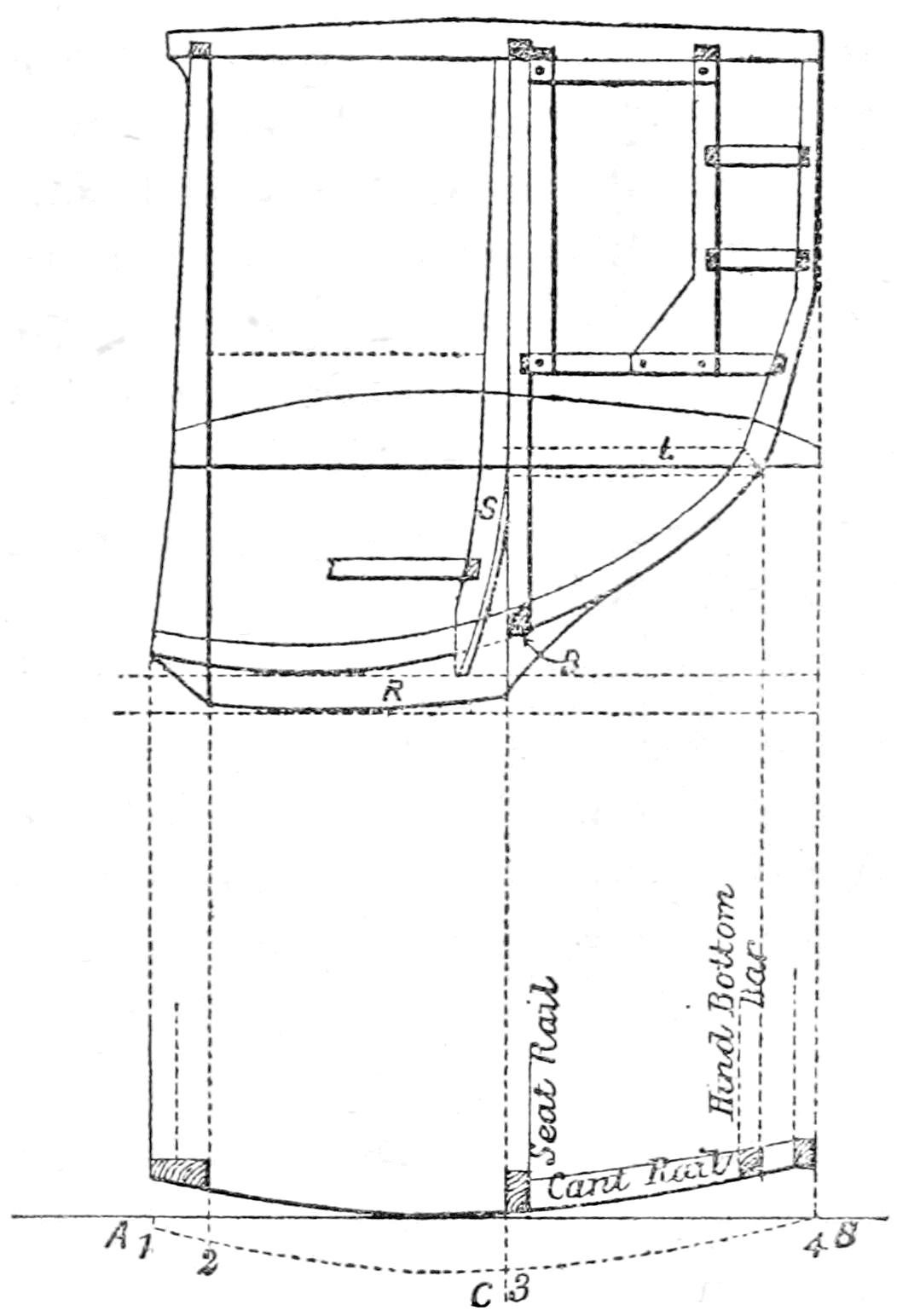 Drawing of Brough with Cant-Board