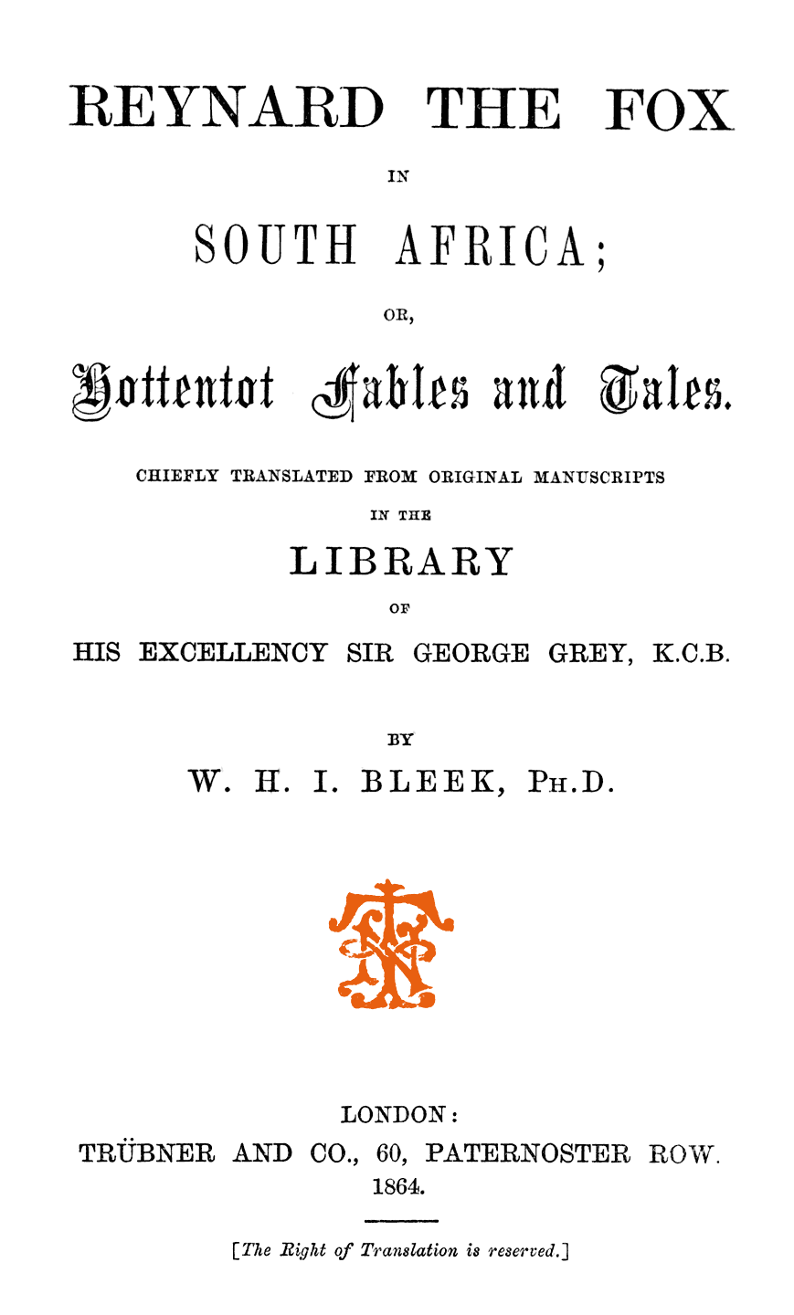 Original Title Page.