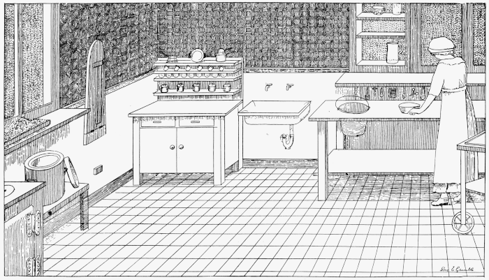 Kitchen arrangement