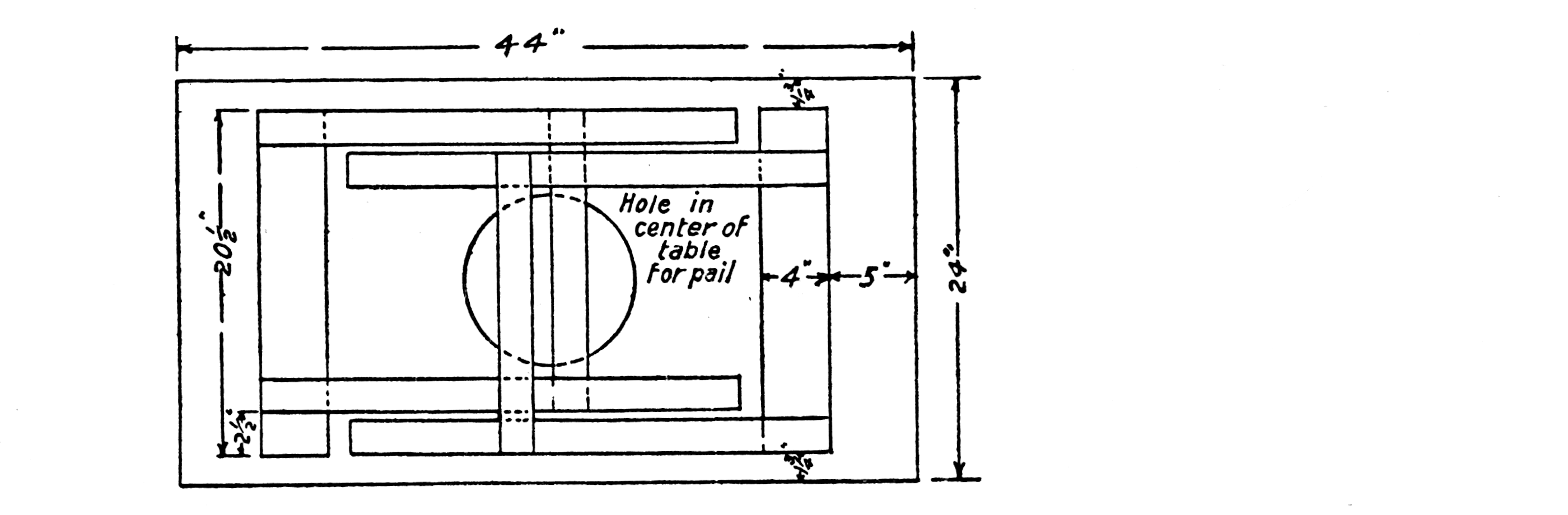 canning table