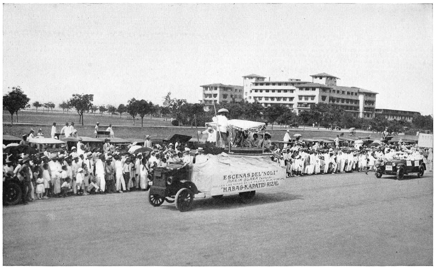 A FLOAT, RIZAL DAY, DECEMBER 30, 1922