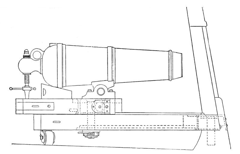 Drawing of gun