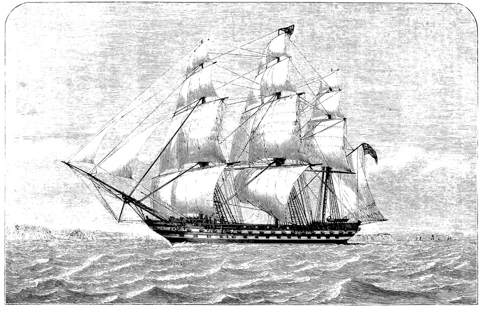 EAST INDIA COMPANY’S SHIP ‘EARL OF BALCARRAS.