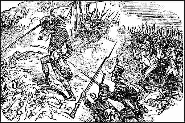 Illustration: DEFENCE OF FORT STEPHENSON.