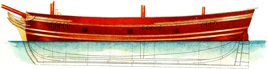 Merchant Ship, 1800