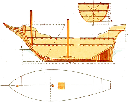 Ship from the Mediterranean Sea