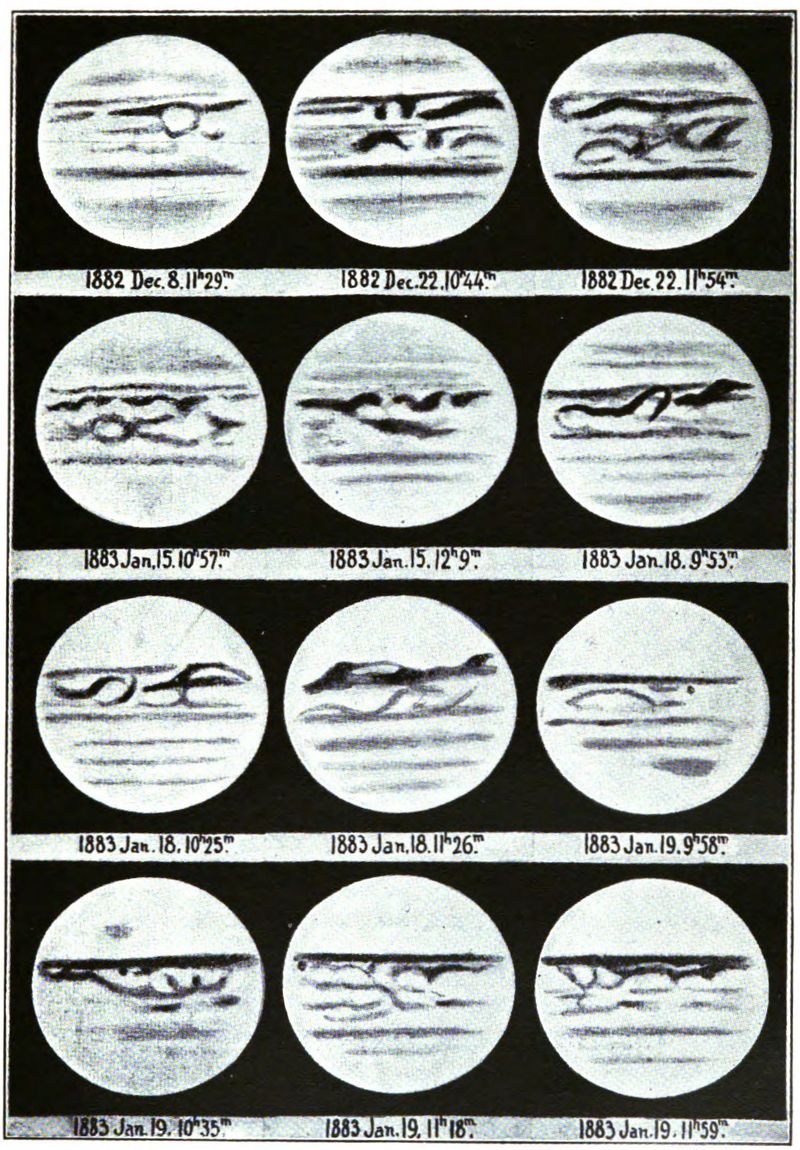 Drawings of Jupiter