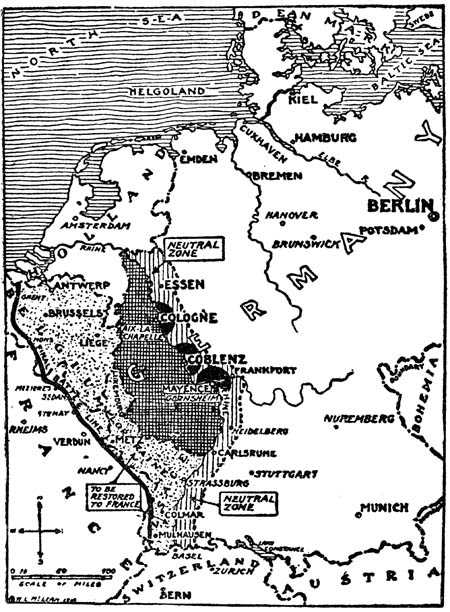 TERRITORIES OCCUPIED BY THE ALLIES