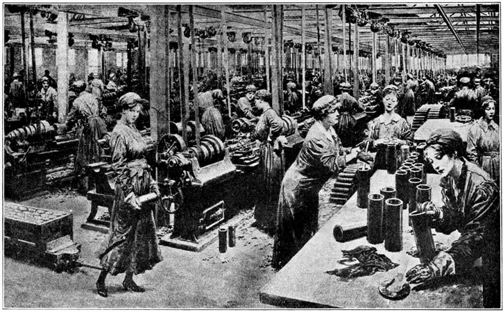 WOMEN AT WORK THAT MEN MIGHT FIGHT