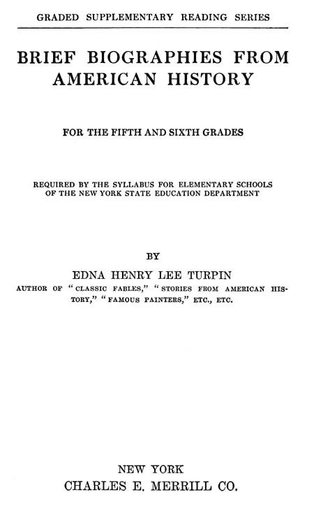 title page