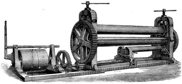 IMPROVED BOILER PLATE BENDING ROLLER.