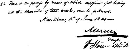 Handwritten conclusion number 3 and signatures of Mercier
dmp and Dr. Stone.