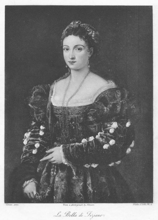 La Bella di Tiziano. From a photograph by Aplinari. Walter L. Cells. Ph.