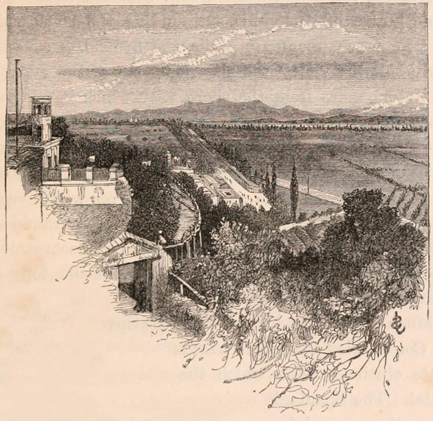 [Illustration: VIEW
OF PART OF THE VALLEY OF MEXICO.]