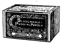 BLANC-MANGE & PUDDING POWDER ASSORTED FLAVORS