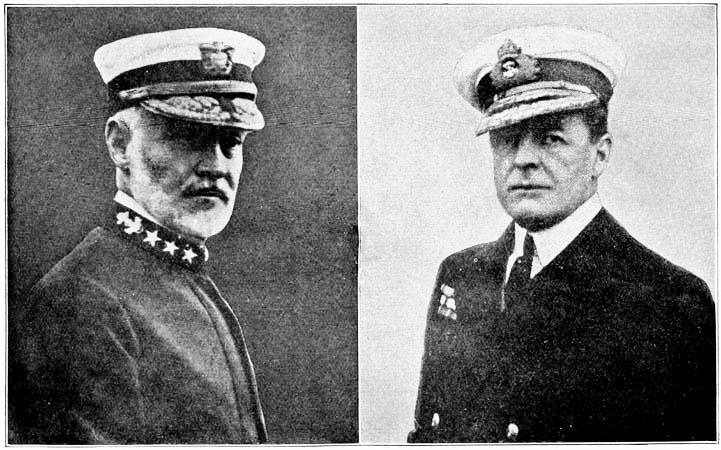 ADMIRAL WILLIAM S. SIMS and ADMIRAL SIR DAVID BEATTY<