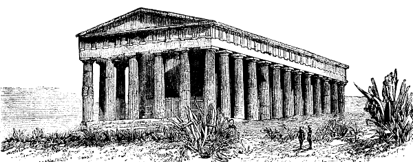 TEMPLE OF THESEUS, ATHENS.