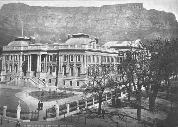 PARLIAMENT HOUSE, CAPE TOWN.