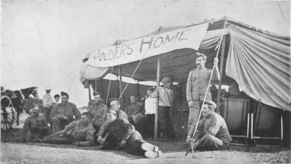 SOLDIERS' HOME ON THE FIELD.