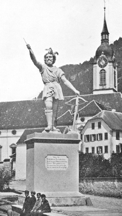 STATUE OF WILLIAM TELL.