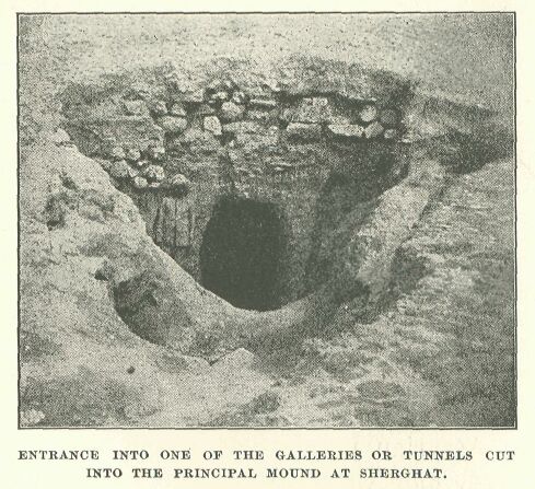 397.jpg Entrance Into One of the Galleries Or Tunnels Cut
Into the Principal Mound at Sherghat. 
