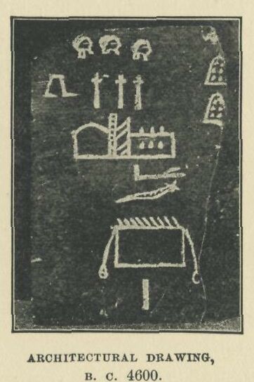 380.jpg Architectural Drawing, B.c. 4600. 