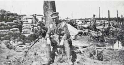 Bomb Corner, Ypres 1915.