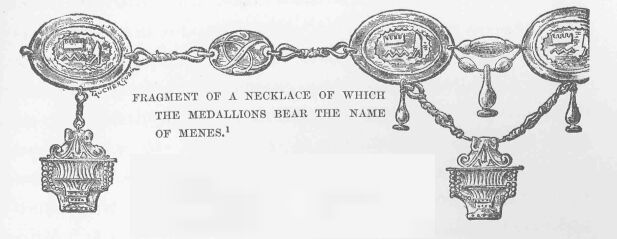 343.jpg Necklace, Bearing Name of Menes. 1 