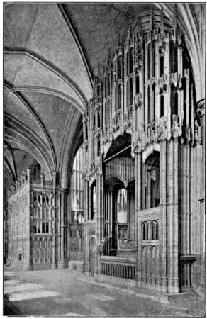 SOUTH AISLE OF RETRO-CHOIR, WITH BEAUFORT'S AND FOX'S CHANTRIES.