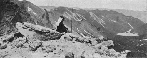 Camp on Saint Elmo Pass.