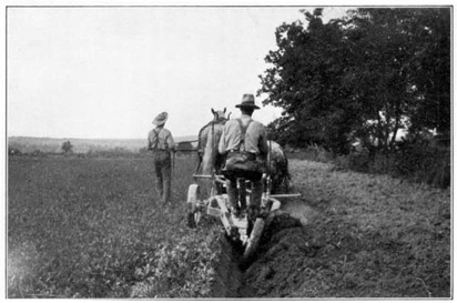 Deep tillage.