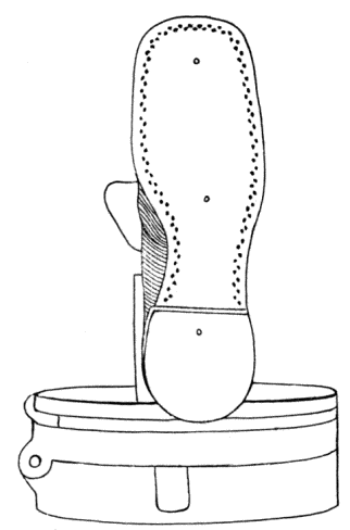 Heel and sole nailed