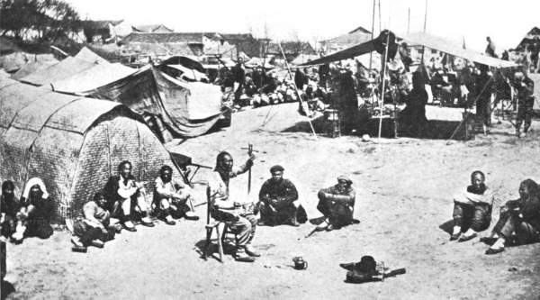 Village outside walls of Peking