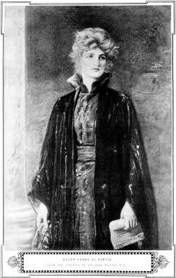 ELLEN TERRY AS PORTIA

FROM THE PAINTING BY SIR JOHN MILLAIS, R. A.