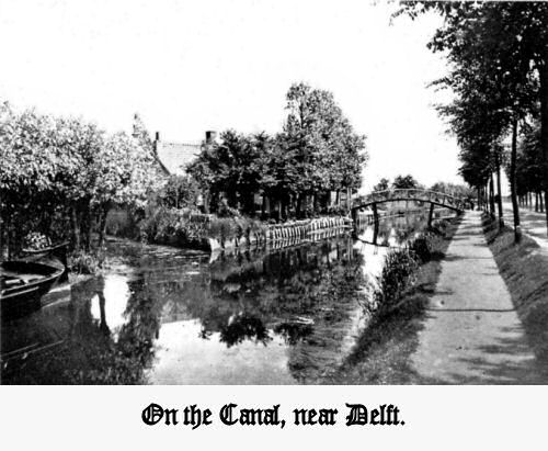 On the Canal, near Delft.